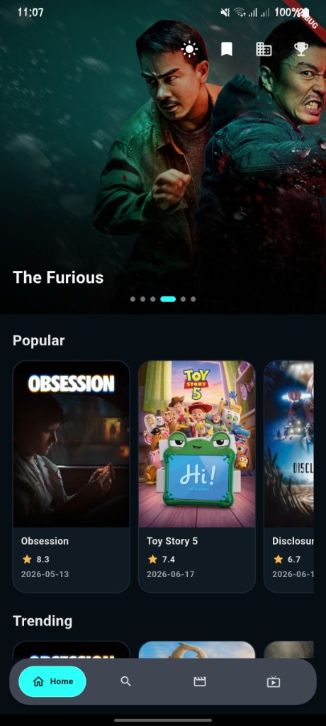 Alem Cinema app on iPhone 14 Pro Max